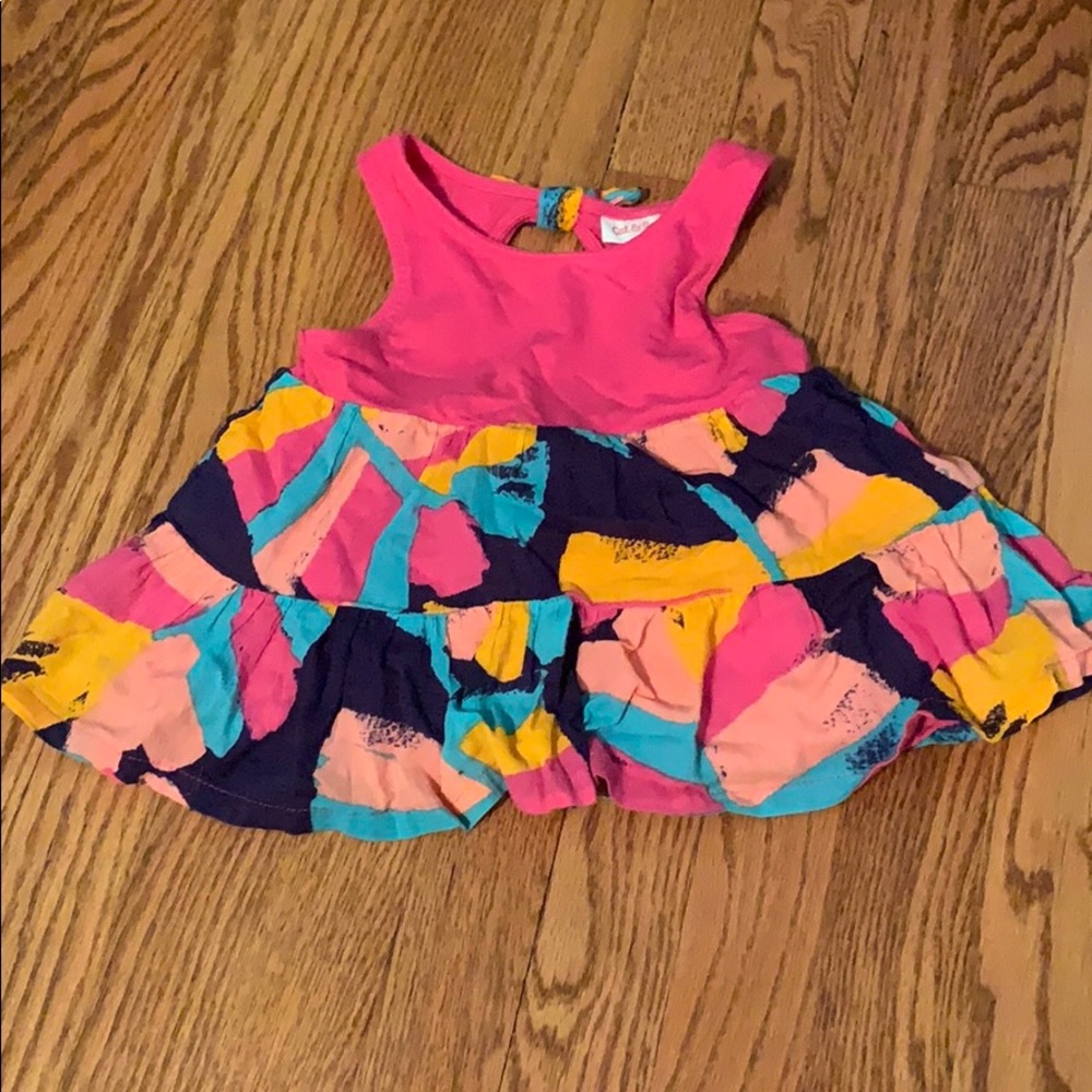 Cat & Jack toddler Girls Knit Woven Blouse